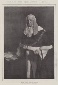 The Late Lord Chief Justice of England by John Singer Sargent
